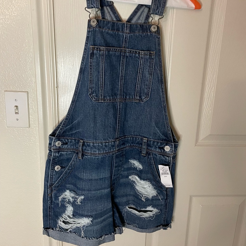They are overalls (shorts) never warn